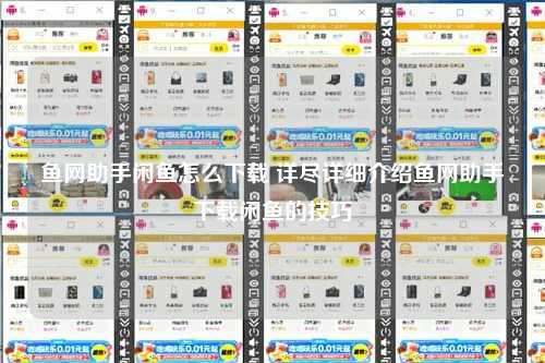 鱼网助手闲鱼怎么下载 详尽详细介绍鱼网助手下载闲鱼的技巧